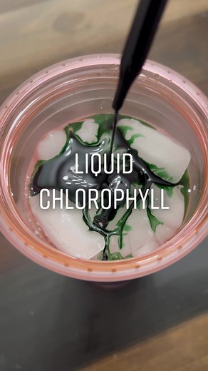 Day 1 of Using Liquid Chlorophyll for Your Morning Routine