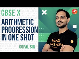 Arithmetic Progression Class 10 in 1 Shot | Concept/Tricks/Questions/Formula/Solution | CBSE Maths