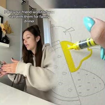 #family #familydinner #rudefriends #relatable