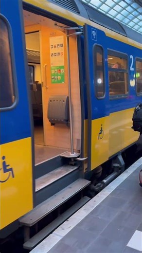 Walkthrough of NS rail intercity double decker train #train #nsrail