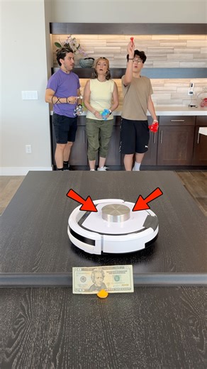 Popdart Moving Target! 🎯😵‍💫 In this challenge,Maximus, Getti, and Zander play a game of popdarts with the goal being to land on a moving Roomba on a TINY target! It's an all on the line for a prize! Who are you rooting for? | Maximus