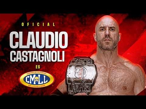 OFFICIAL: CLAUDIO CASTAGNOLI IS CMLL