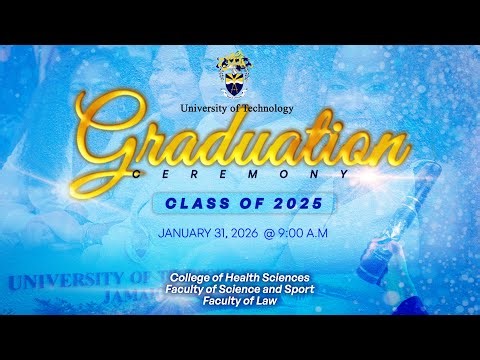 UTech Graduation Ceremony 2025 - Morning Session