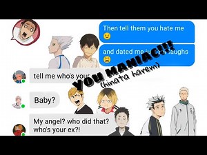 Haikyu lyric prank: hinata's ex??? (Hinata harem)