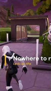 They Tried to Fly… The Lock‑On Rifle Said NO, Lock-On Rifle = OP anti air defence. #fortnite #gaming