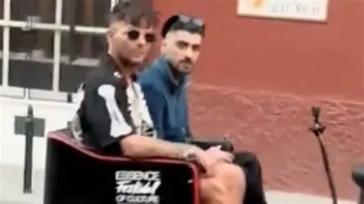 One Direction stars spotted filming new show together for the first time