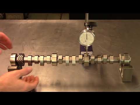 Camshaft runout measurements