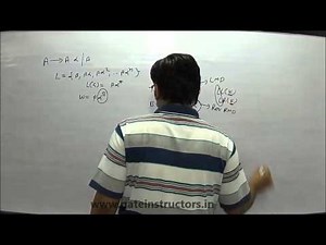 LL Top Down LR parsers Bottom Up Parsing | Compiler Design Video Lectures for IIT, GATE | 52