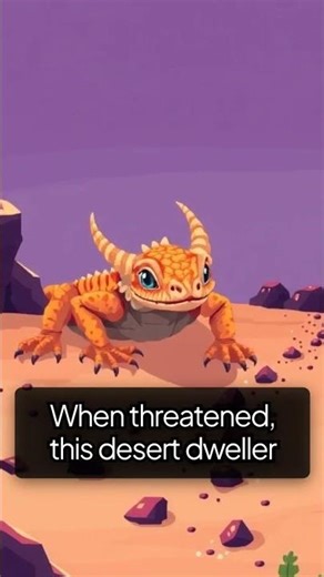 The Horned Lizard’s Weirdest Defense: Blood Eye Spray!
