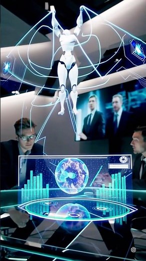 I Built a Sci-Fi Office With AI 🧠🏢
