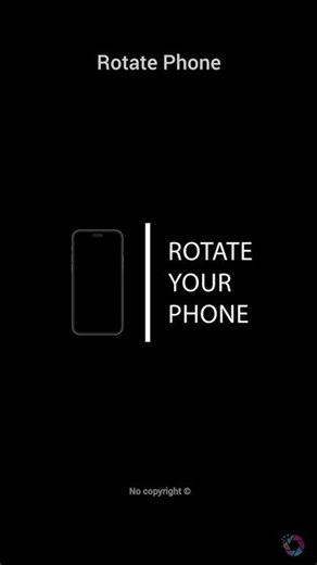 Phone Rotate Animation 🔄 | Smooth & Clean Effect”