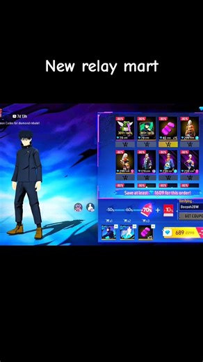 new relay mart use my code #freefire #ajjubhaiinmymatch