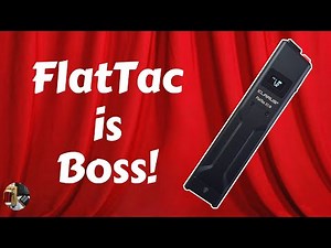 Flat Light Theory! Klarus FlatTac X1 4,200L Tactical Flashlight Review - E Version