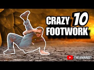 10 FOOTWORK ADVANCED | BBOY TUTORIAL | THEAMARIST