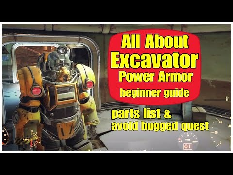 All About Excavator Power Armor Fallout 76 Avoid Bugged Quest How to Craft & Get Power Armor Station