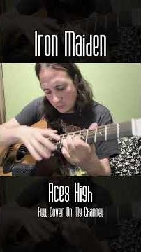 Iron Maiden - Aces High - Fingerstyle Cover - Ray McGale Acoustic (Original Arrangement)
