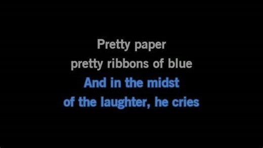 Karaoke Pretty Paper - Randy Travis - CDG, MP4, KFN - Karaoke Version