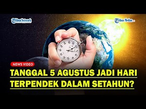 DID YOU KNOW ❓ August 5th Is the Shortest Day of the Year, Here's Why ❗