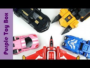 미니특공대X 변신 모음, 레이봇 볼트봇 세미봇 루시봇 맥스봇 Mini Force X Car Robot