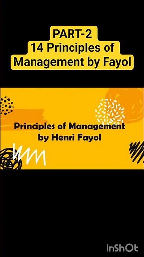 Part-2 | 14 Principles of Management by Fayol #businessmanagement #principles_of_management #bst