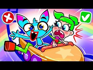 Don't Play in Driver's Seat | Car Safety | Kids Song