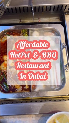 Hot Pot & Barbecue Restaurant in Dubai #dubaifoodblog #dubairestaurants #dubailfe #asianfood