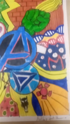 avengers drawing symbols ✍🏼