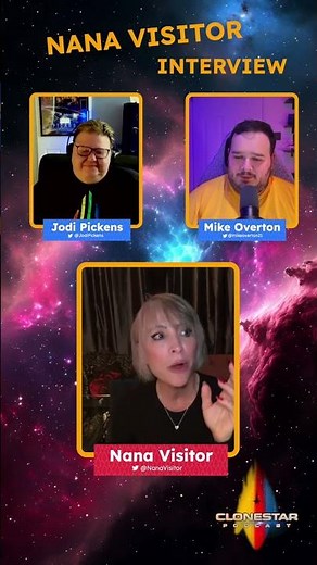 Clonestar Podcast Interview with Nana Visitor