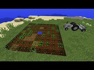 MrCrayfish Vehicle Mod - Tractor and Seeder