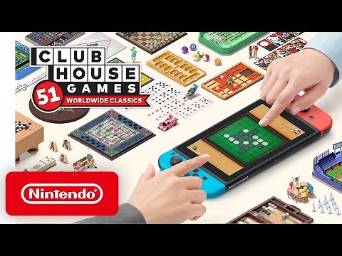 Clubhouse Games: 51 Worldwide Classics - Announcement Trailer - Nintendo Switch