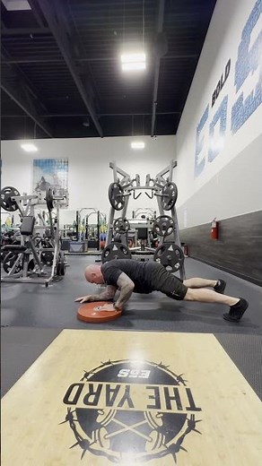Plate Plank Push