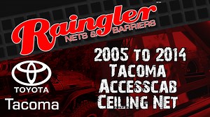 2005 - 2014 Toyota Tacoma Access Cab Ceiling Net