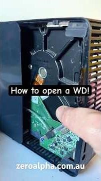 How to Open a WD Elements Hard Drive | Brisbane Western Digital Data Recovery