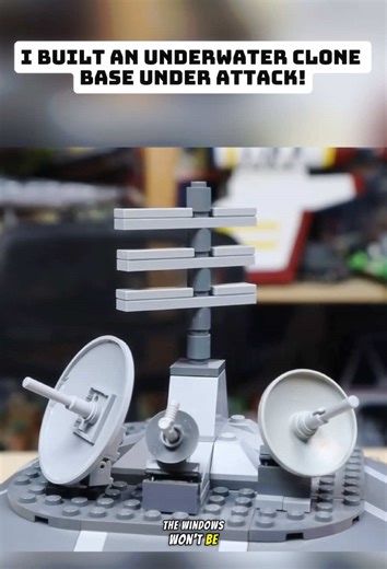 I Built An Underwater Clone Base Under Attack! | Part 2 #legotiktok #lego #legobuild #legobricks