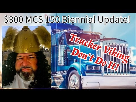 How To File Biennial MCS-150 Update. Avoid Scammers! MCS 150 Biennial Update and DOT Renewal Guide