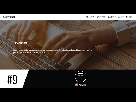 Creating Database Connection #9 - Complete Website Project with HTML5 & CSS3 & PHP