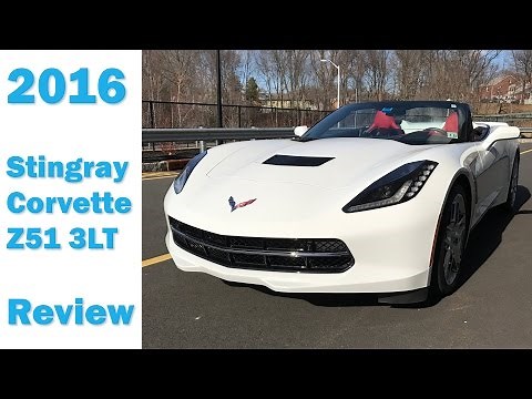 2016 Convertible C7 Corvette Stingray Z51 3LT - Review | Cars 101