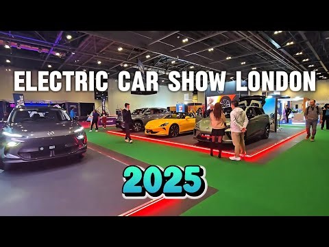 Electric Car Show London 2025 | Tesla, Porsche, BYD, MG, Ford, Lotus & Omoda EV Highlights