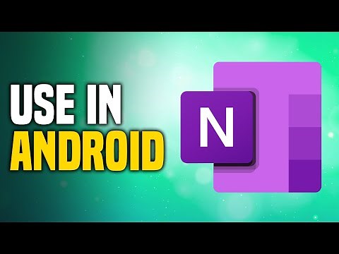 How To Use Onenote In Android (EASY!)
