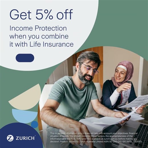 Income Protection Insurance - Get 5% off - Square