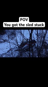 How to get your snowmobile unstuck the easy way #sled | Snowy Range Snowmobile Club