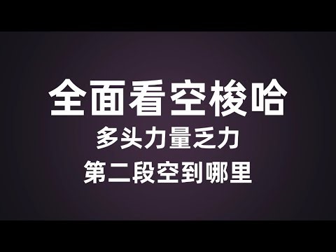 比特币反弹结束｜走第二段空头｜做多小心了｜比特币行情分析｜BTC