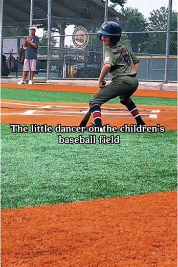 Little Dancer on the Baseball Field: A Joyful Moment