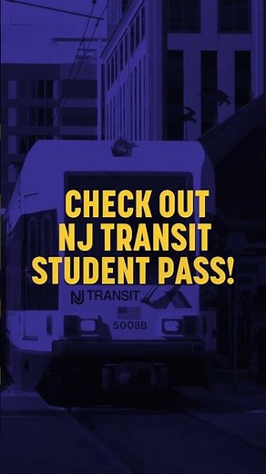 Save With NJ TRANSIT Student Pass!