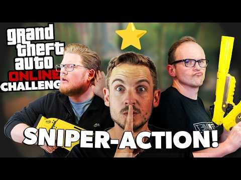 Mit der SNIPER auf den VIP! | GTA Hitman Sniper Challenge