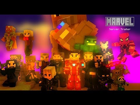 Marvel MC: Minecraft Server - Official Trailer (Infinity War)