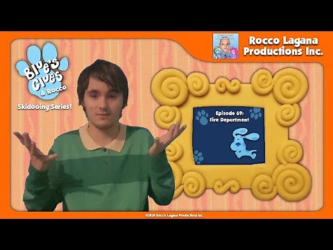 Blue's Clues & Rocco: Skidooing Series: (Episode 69: Fire Department)