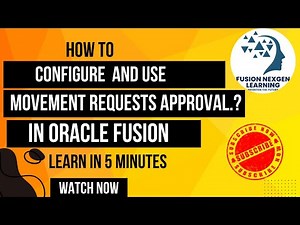 How to configure and use approvals for movement requests.?