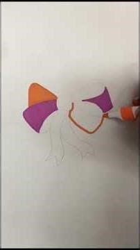 ASMR Multicolor Bow Drawing & Coloring 🎀 Rainbow Marker Coloring | Satisfying ASMR Art