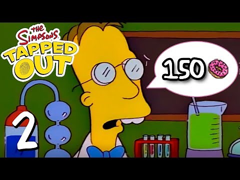 The Simpsons: Tapped Out - Professor Frink - Premium Character Walkthroughs (END)